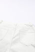 High Waist Straight Leg Cargo Pants with Pockets